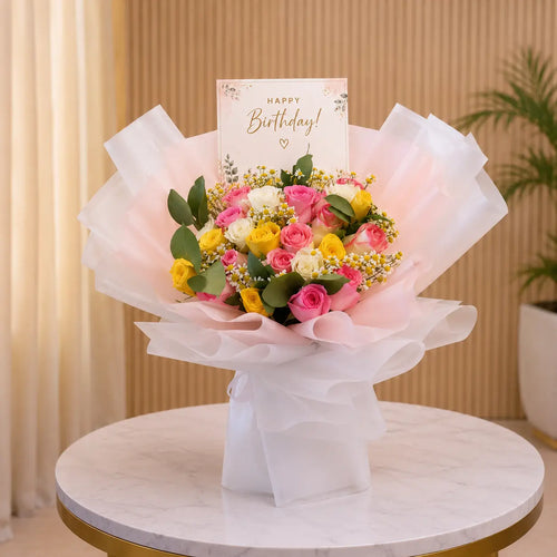 Birthday Bouquet of Summer Flowers