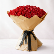 Classic 100 Red Roses Bouquet