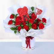 red roses