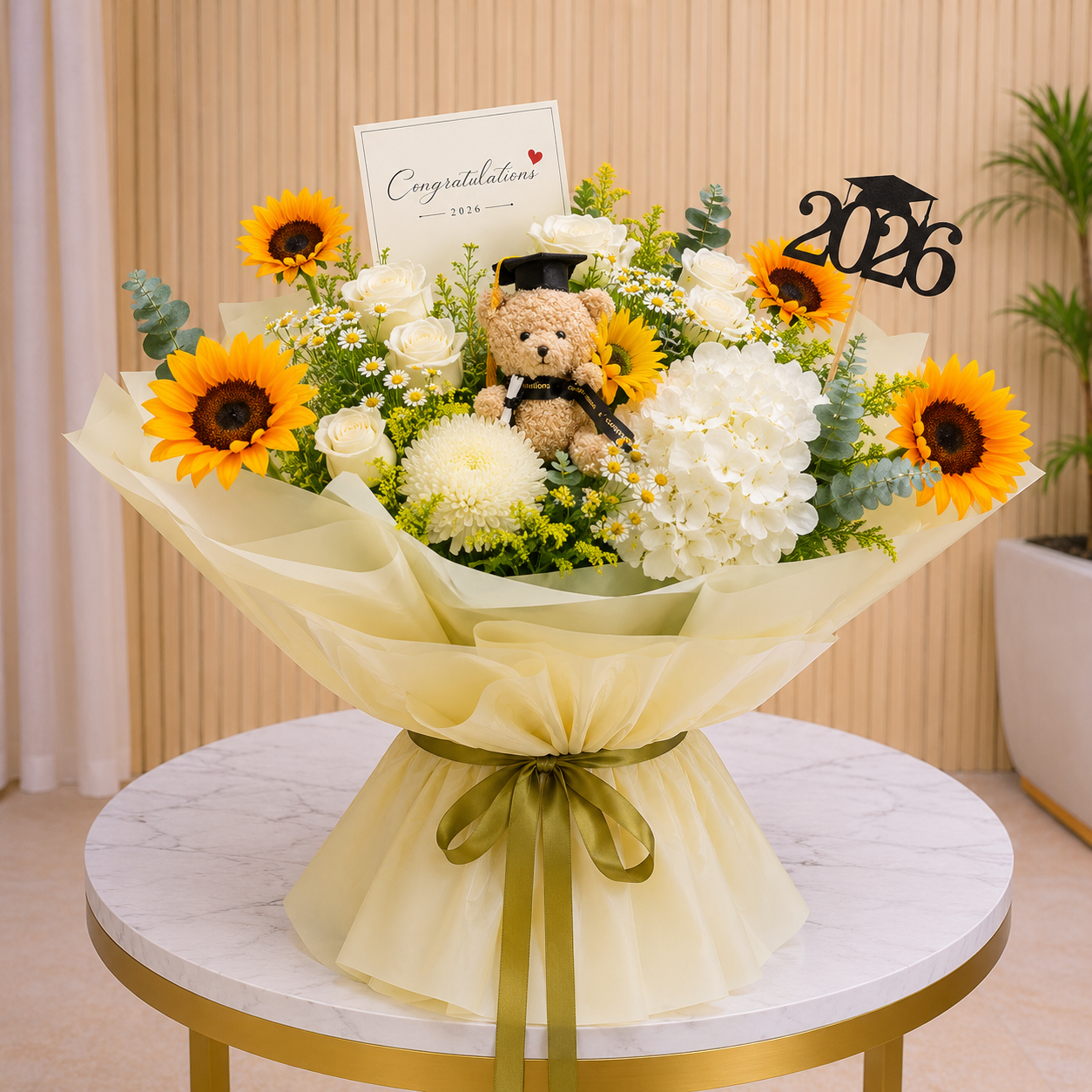 Graduation 2026 Summer Bouquet with same day delivery in Dubai and UAE