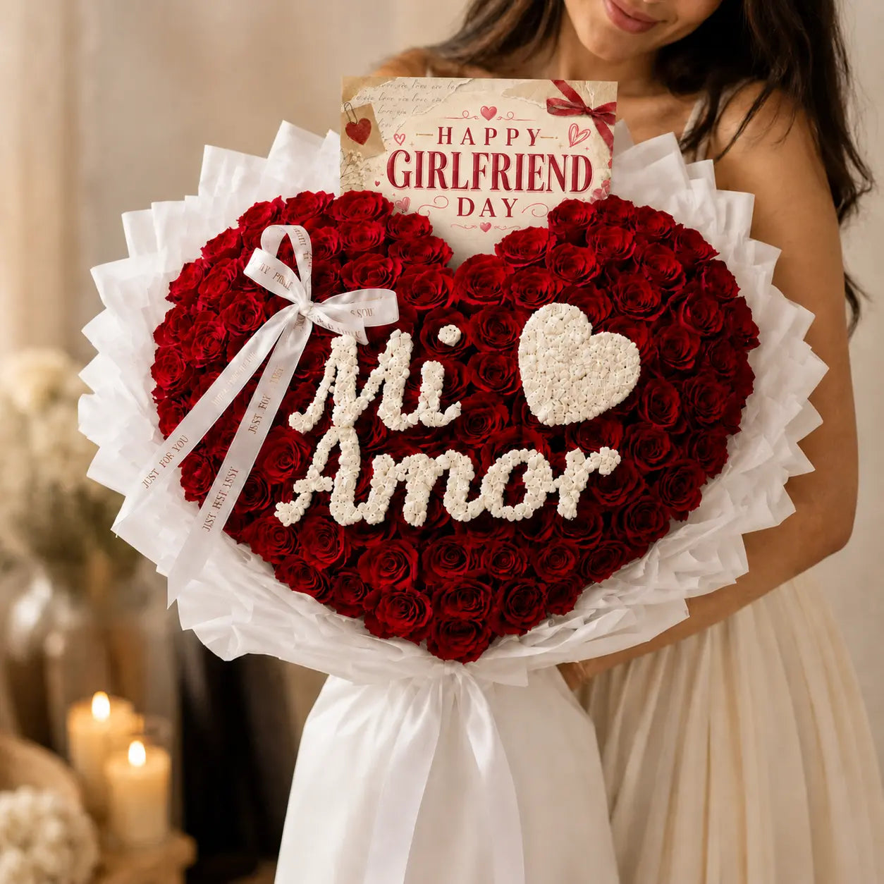 Mi Amor Red Roses Bouquet