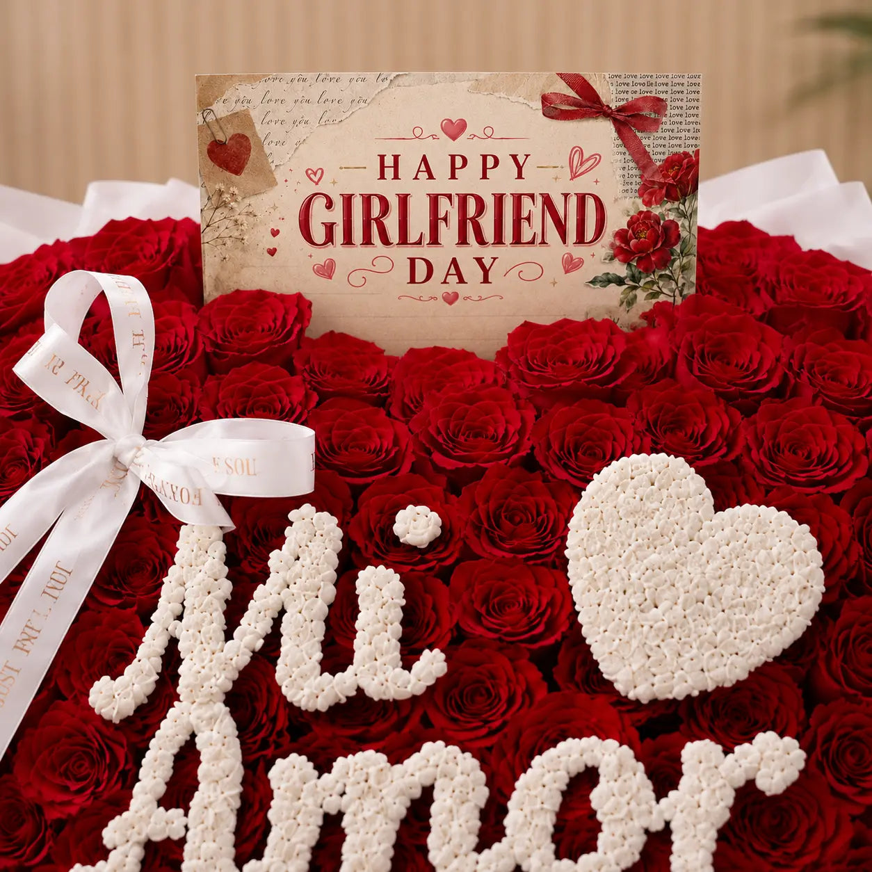 Mi Amor Red Roses Bouquet