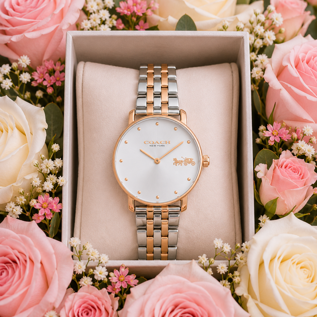 Gifts for Women - 2-Hand Elliot Collection Quartz Movement Watch For Women