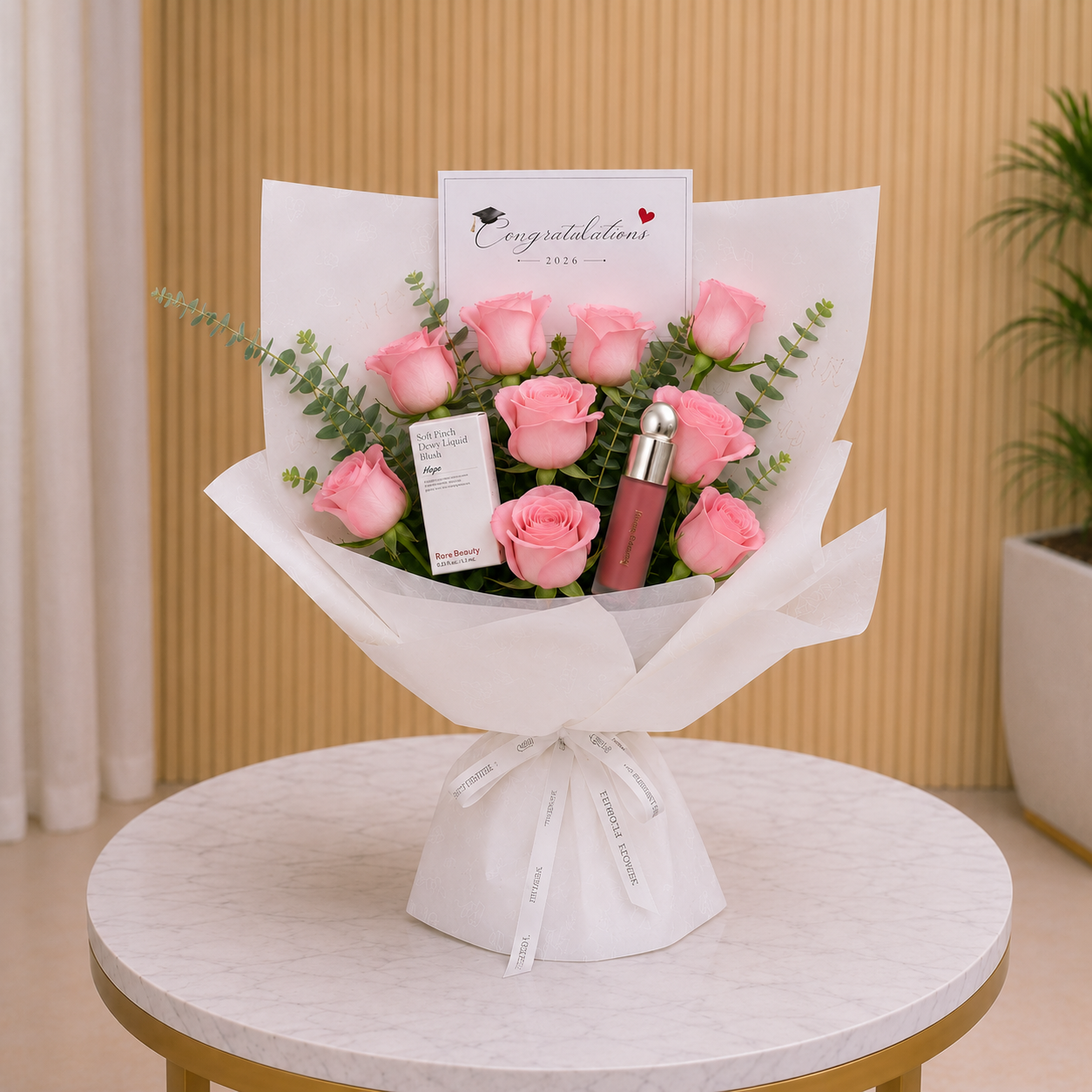 Pink Graduation Bouquet