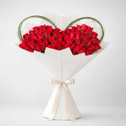 red roses bouquets