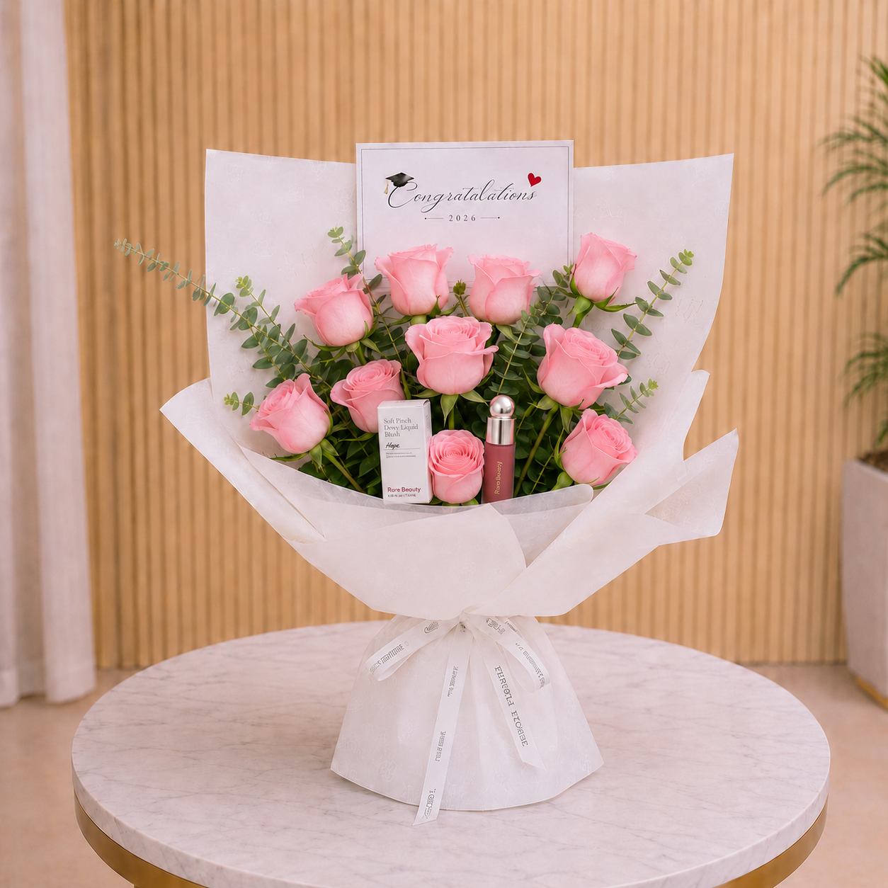 Pink Graduation Bouquet