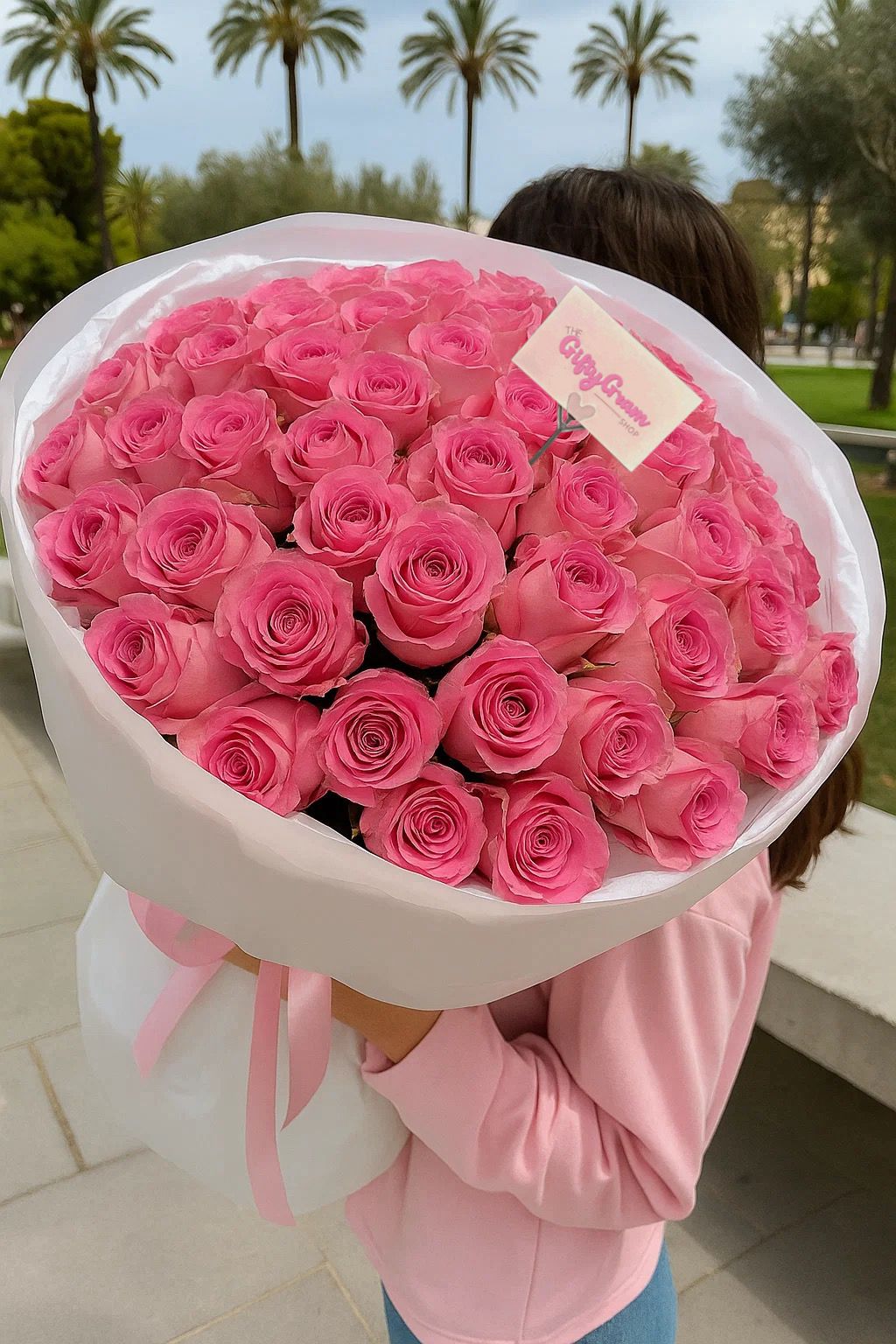 Pink Roses Bouquet