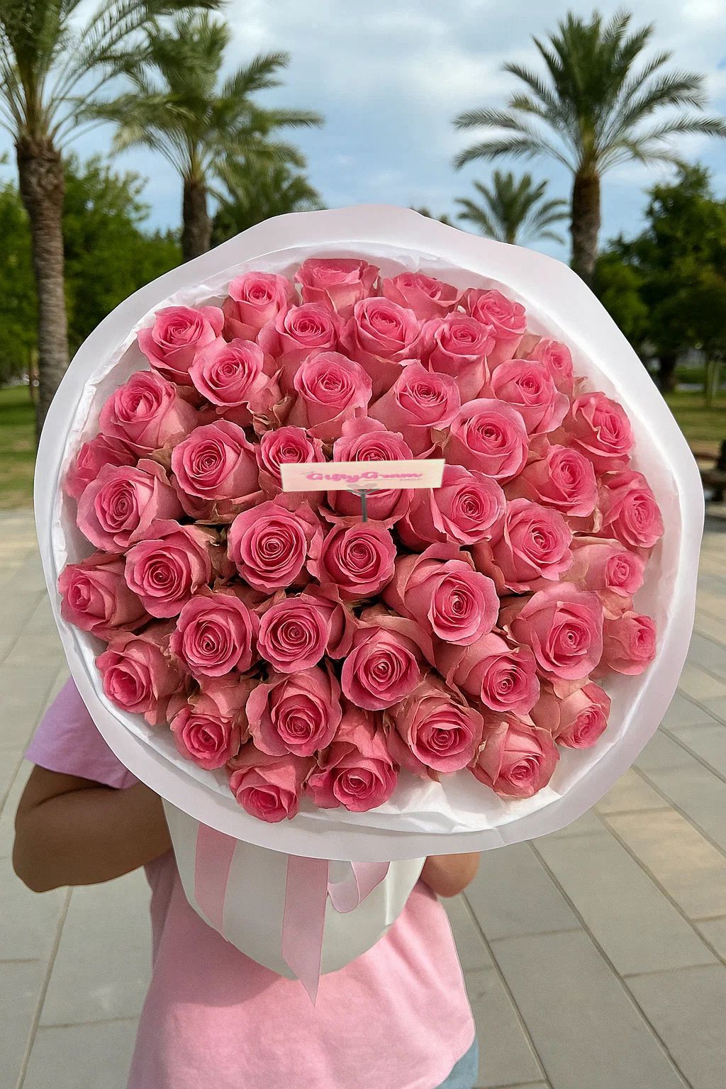 Pink Roses Bouquet