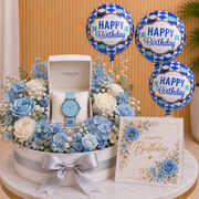 Women Birthday Gift - Women's Analog Round Leather Coach Watch premium gift with same day delivery Dubai