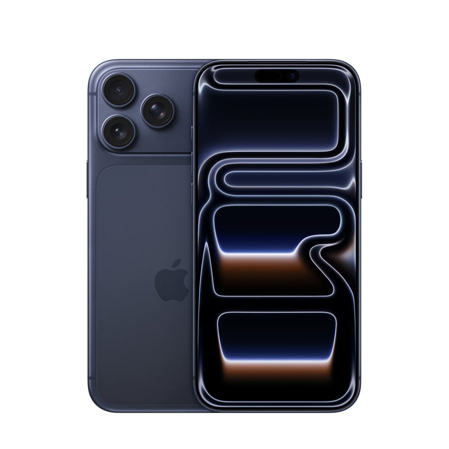 iPhone 17 Pro Max Deep Blue 5G (eSim Only) - International Version With Red Roses