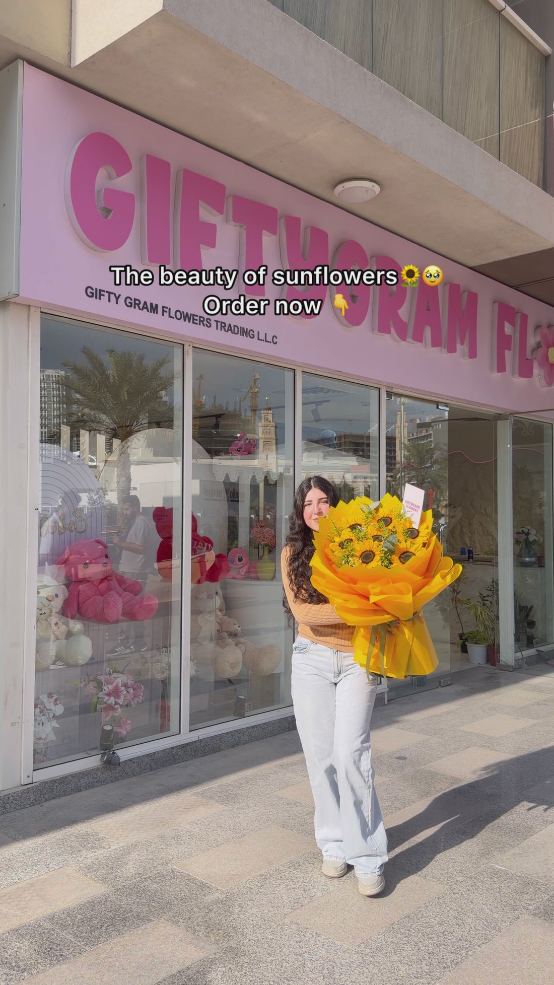 GiftyGram: flower delivery in Dubai
